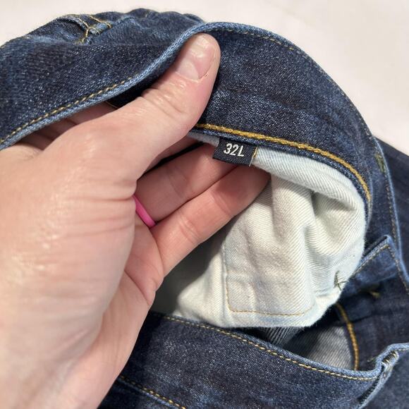 imogene + willie Jeans Mens 34x34 Indigo Barton Button Fly Made in USA Denim - Picture 8 of 9